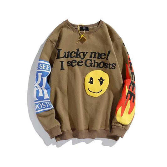 LUCKY ME SWEATER BROWN