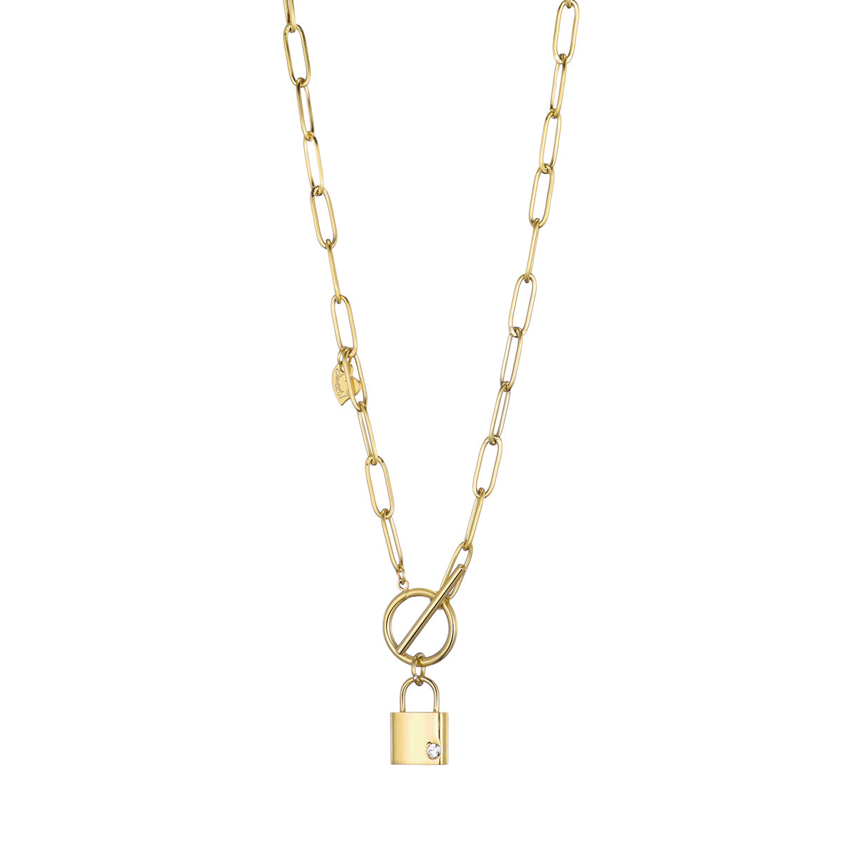 LOCK NECKLACE GOLD